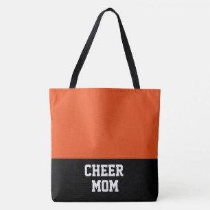 Large Cheer Mom Tote Bag