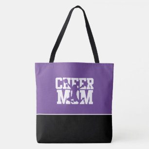 Large Cheer Mom Tote Bag