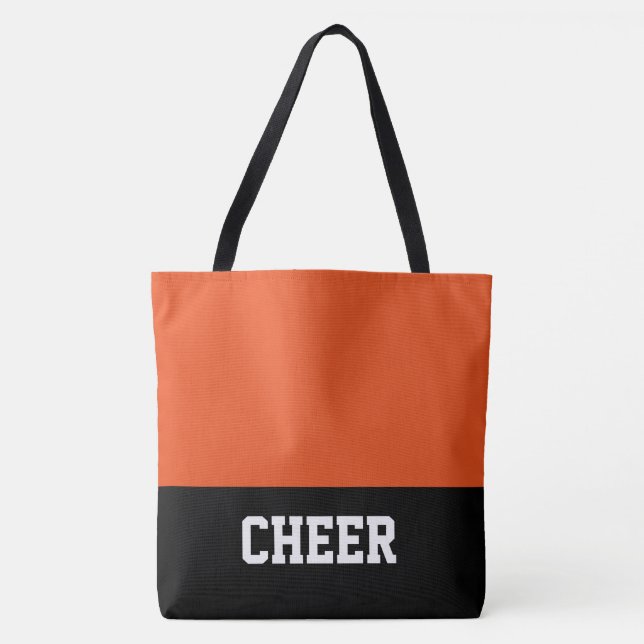 Large Cheer Tote Bag (Front)