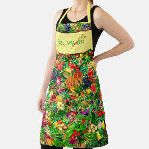 (Large) Chef Cookout Vegetables Apron
