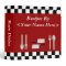 Large Chequerboard Personalized Recipe Binder