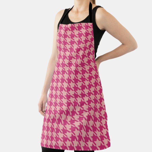 Large Chequered Apron  (Insitu)