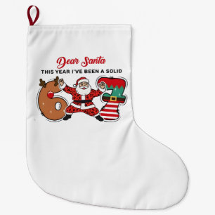   LARGE CHRISTMAS STOCKING