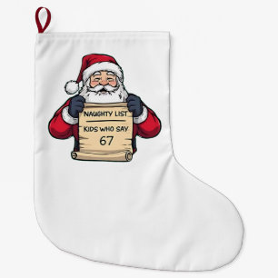   LARGE CHRISTMAS STOCKING