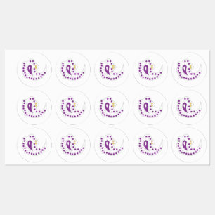 Large Circle Adhesive / Waterproof Label