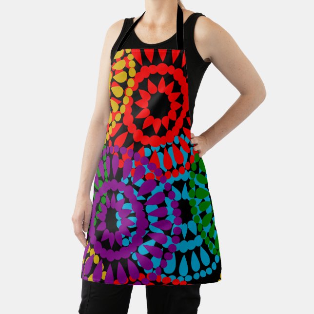 Large Circles  Apron (Insitu)