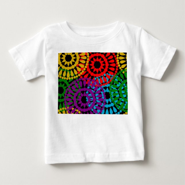 Large Circles  Baby T-Shirt (Front)