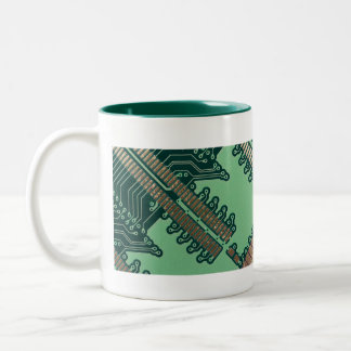 Large Circuit Board Mug