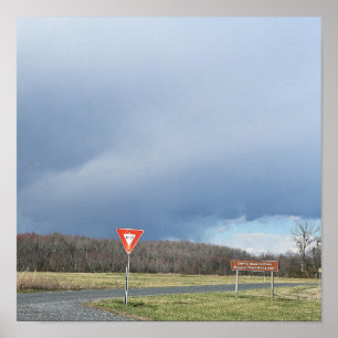 Large Cloud over Refuge Poster