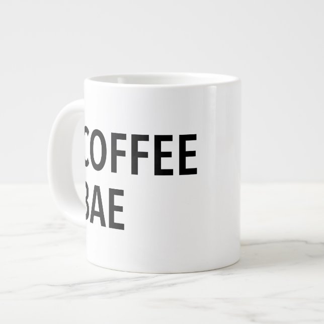 LARGE COFFEE BAE LARGE COFFEE MUG (Front Left)