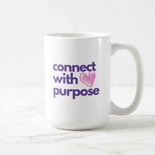 Large Coffee Mug - Connect With Purpose