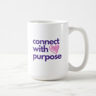 Large Coffee Mug - Connect With Purpose