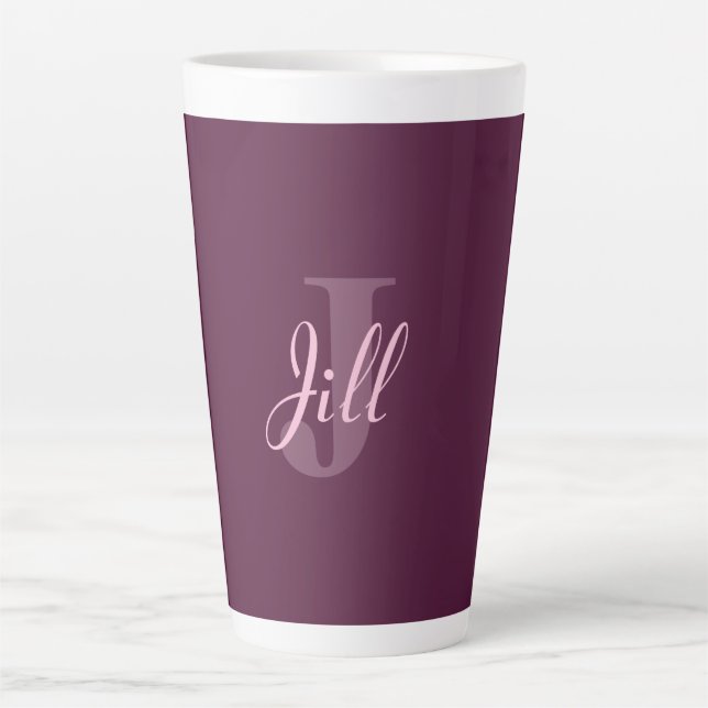 Large Comfort Colour  Latte Mug (Front)