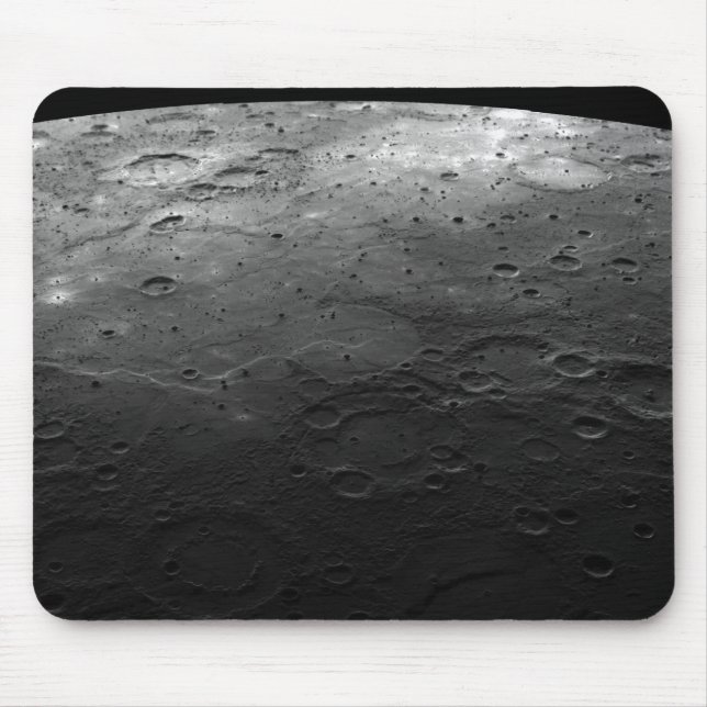 Large craters on the planet Mercury Mouse Pad (Front)