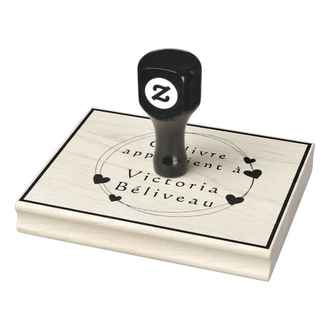 Large Custom Custom Custom Logo Encrover Buffer Rubber Stamp (Stamp)