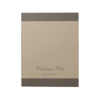 Large Custom Desk Notepad 