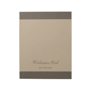Large Custom Desk Notepad 
