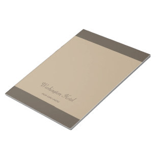 Large Custom Desk Notepad