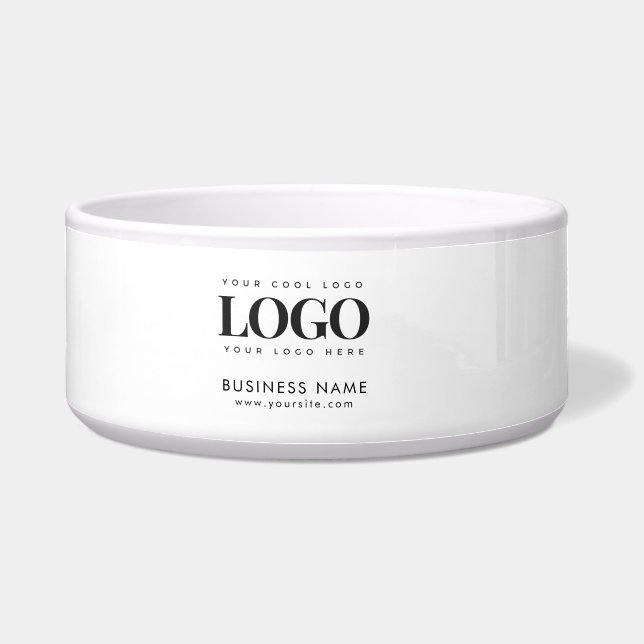 Large Custom Tote Bag with Rectangle Logo & Text (Front)