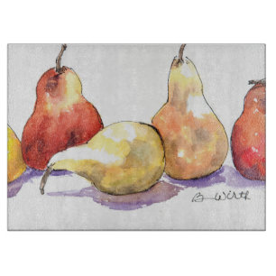Large Decorative Glass Cutting Board