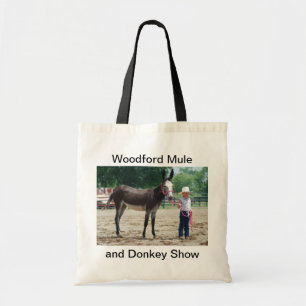 Large donkey tote bag