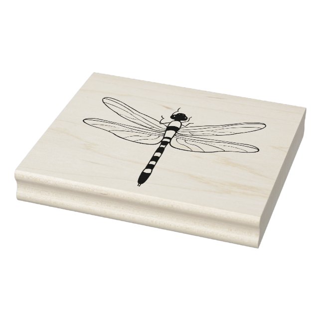 Large Dragonfly Art Stamp (Stamp)