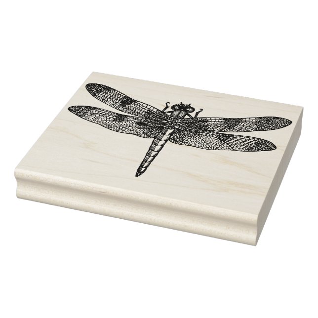 Large Dragonfly Rubber Stamp (Stamp)