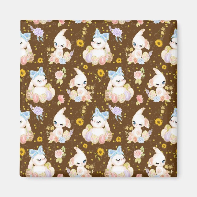 Large Easter Eggs Magnet (Front)