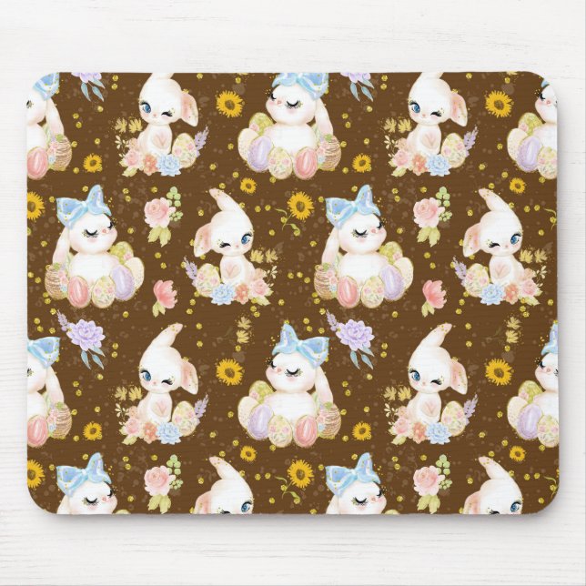 Large Easter Eggs Mouse Pad (Front)