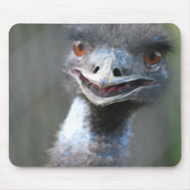 Large Emu  Mouse Pad (Front)