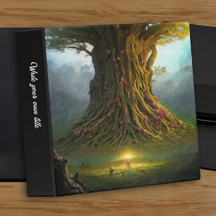 Large Fairytale Fantasy Tree Binder