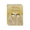 Large Faux Gold Sequins and Bow Wedding