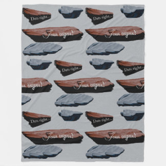 Large Fleece Blanket: Stone's Throw Blanket