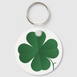 Large Four Leaf Clover Keychain