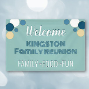 LARGE Fun Family Reunion banner