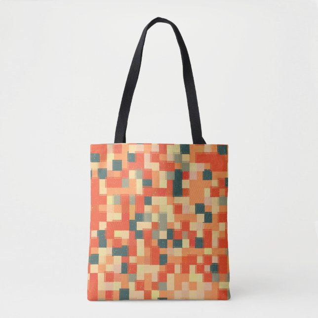 Large Geometric: Seamless Abstract Pattern. Tote Bag (Front)