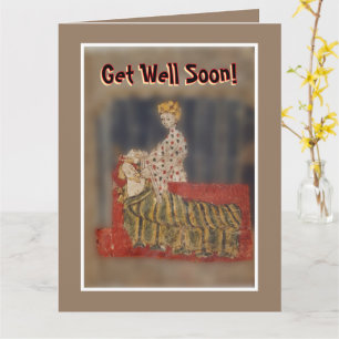 LARGE "GET WELL" GREETINGS FROM CO-WORKERS CARD