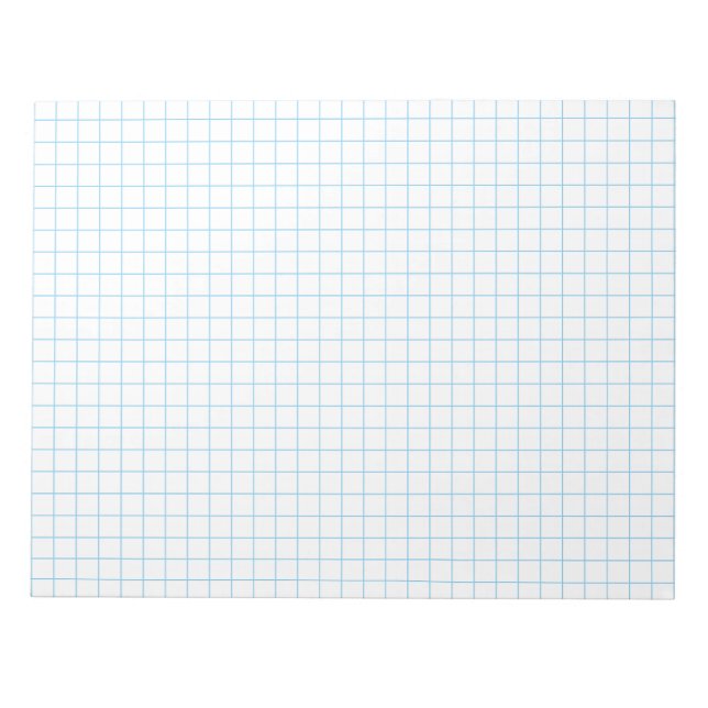 Large Graph Paper ,Sheets, Grid Paper, Notepad (Front)