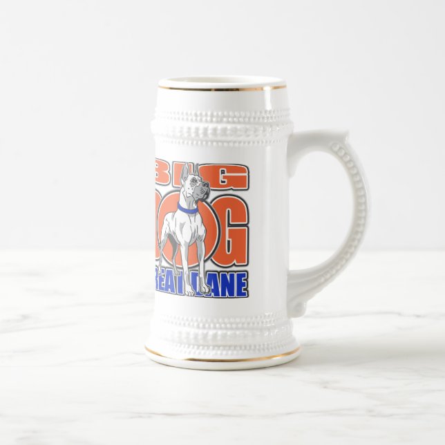 Large Great Dane Beer Stein (Right)