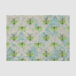 Large Green Insect Tissue Paper