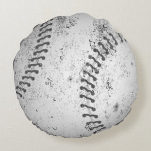 Large Grunge Baseball Pillow
