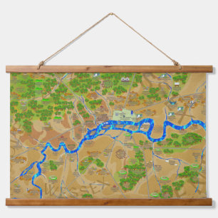 Large Historic London Tapestry