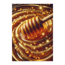 Large Honey Swirl | Psalm 19:9–11 KJV Card