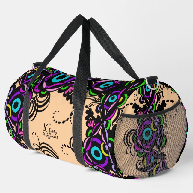 Large Isabella Duffle Bag (Right Corner)