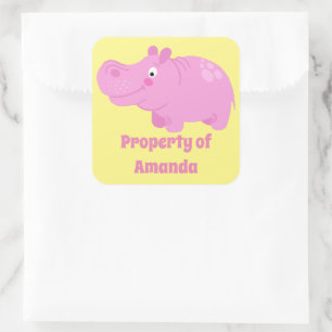 Large Labels Stickers for Girl