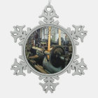 Large Lathe in Machine Shop