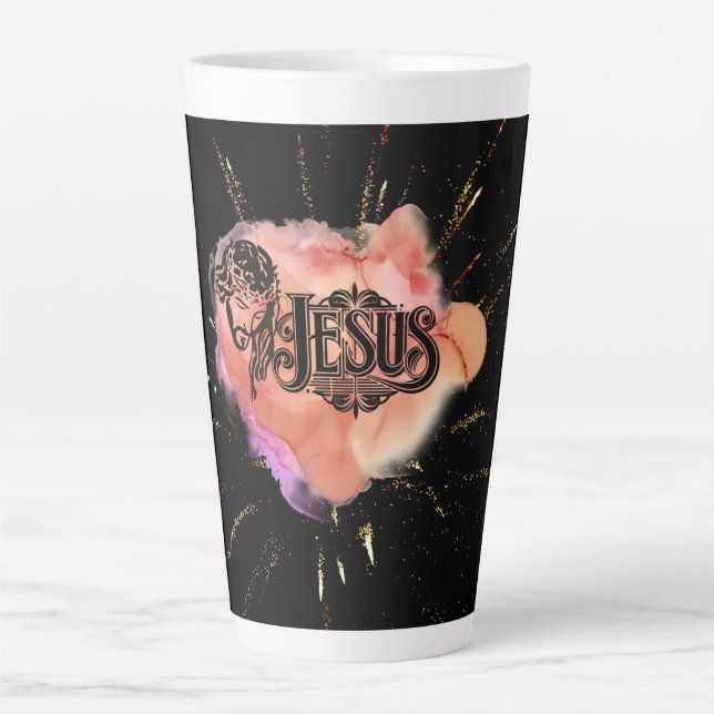 Large Latte Jesus Mug (Front)