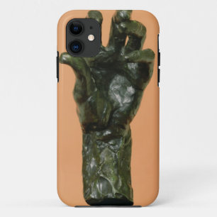 Large Left Hand (bronze) iPhone 11 Case