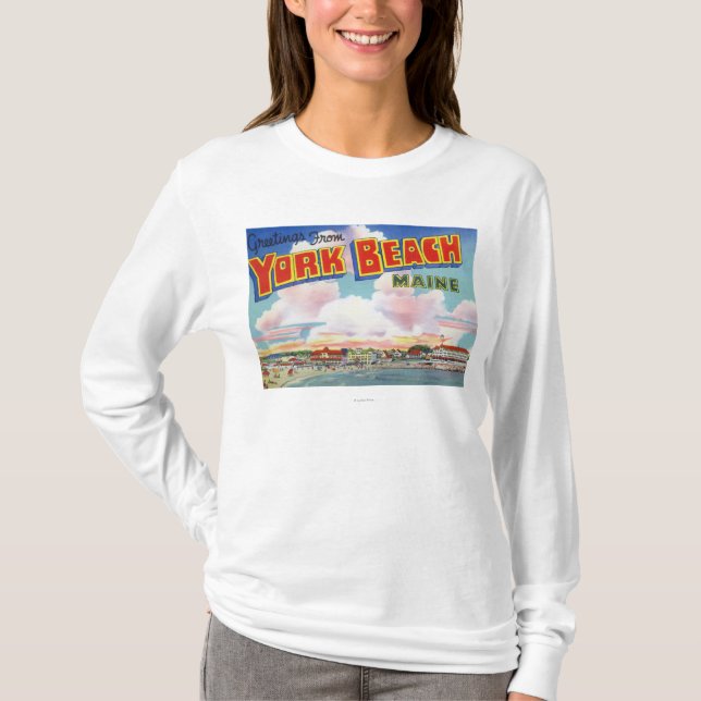 Large Letter Scenes, Greetings From T-Shirt (Front)
