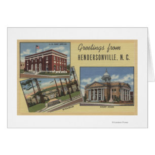Large Letter Scenes - Hendersonville, NC